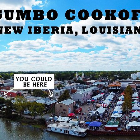Chateau Royale, Pet Friendly, On Bayou, Downtown! New Iberia Kültér fotó